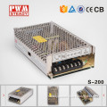 CE 200w ac dc for LED lamp strip transformer 230v to 12v 24v lcd power supply